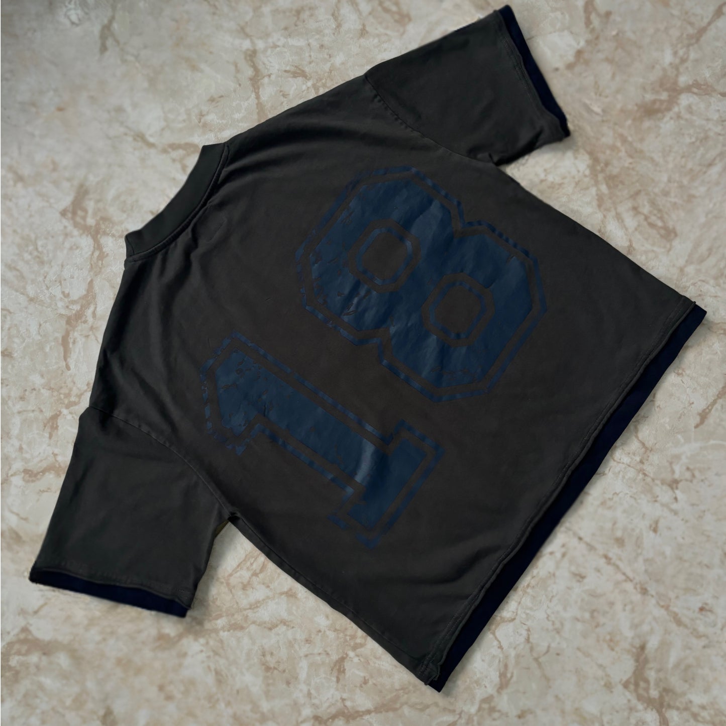 "dieci8ocho” Double Layer T-Shirt